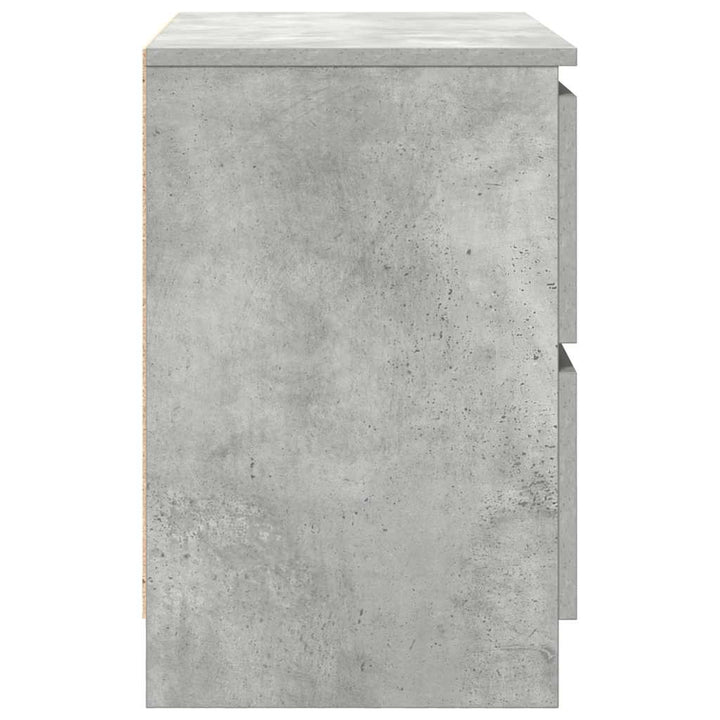 tv-bord 60x35x54 cm konstrueret træ betongrå
