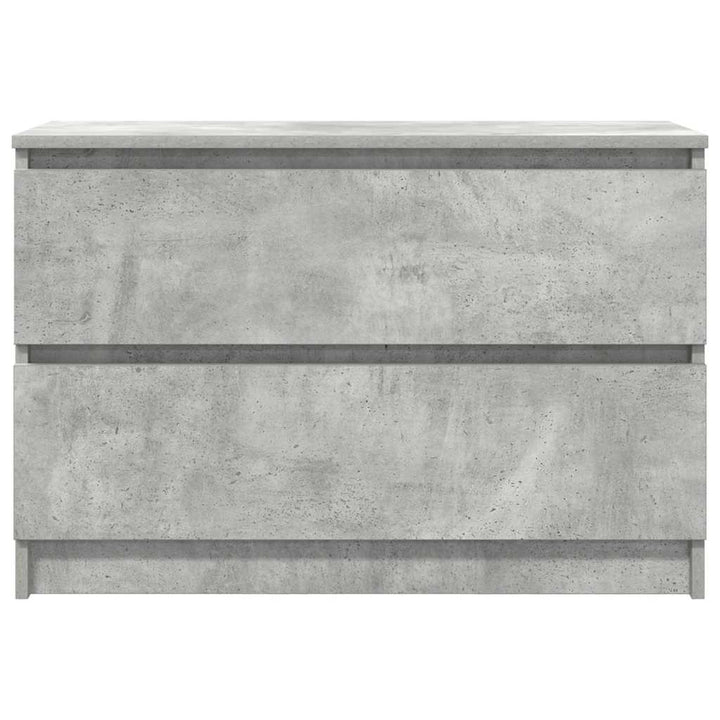tv-bord 80x35x54 cm konstrueret træ betongrå
