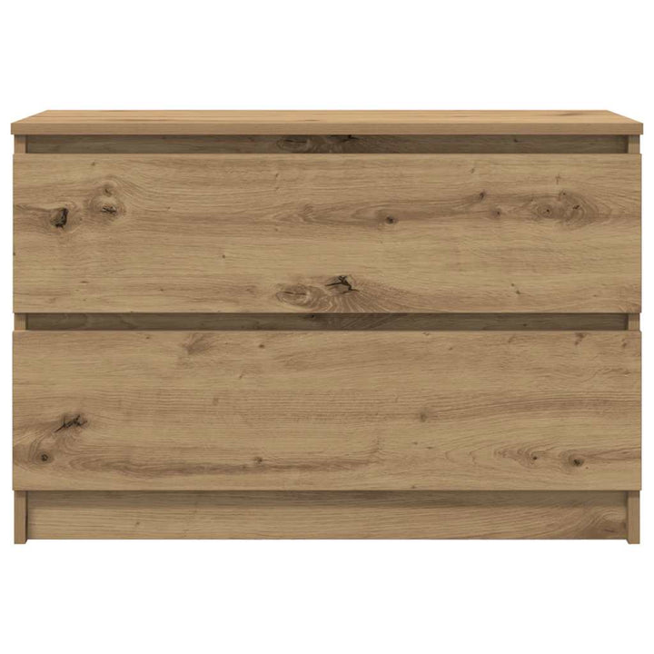 tv-bord 80x35x54 cm konstrueret træ kunsteg