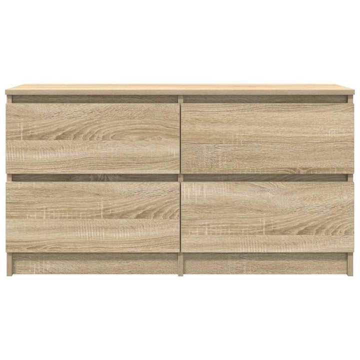 tv-bord 100x35x54 cm konstrueret træ sonoma-eg