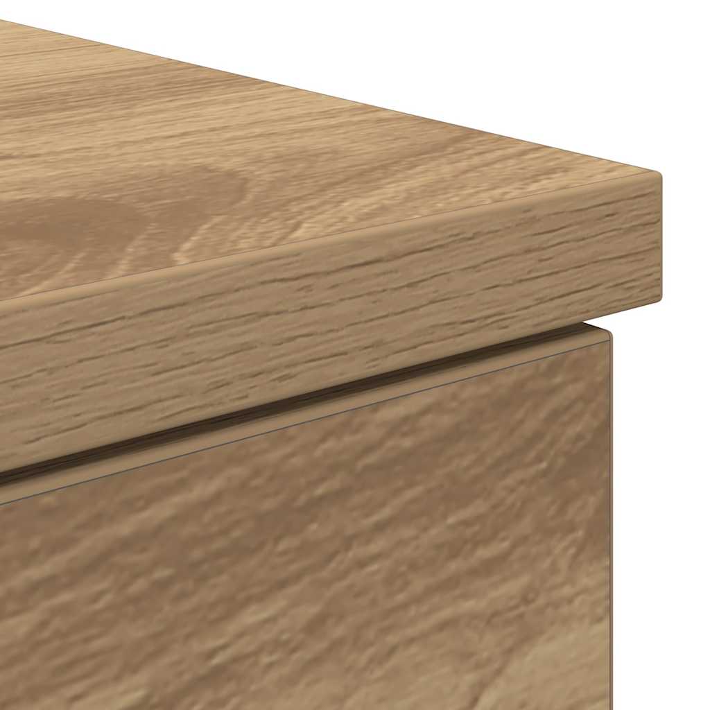 skrivebord 86x49x76 cm konstrueret træ kunsteg