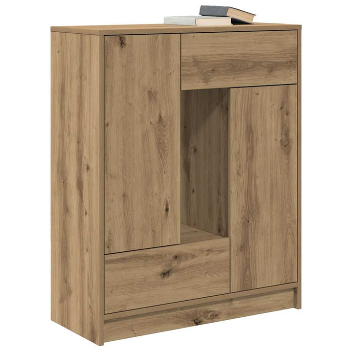 skænk med skuffer og låger 73x31x90 cm kunsteg