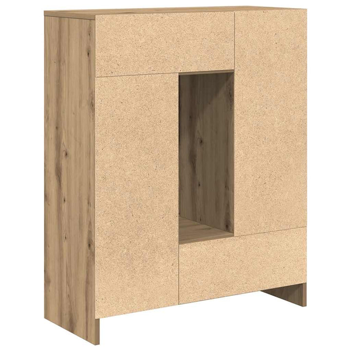 skænk med skuffer og låger 73x31x90 cm kunsteg