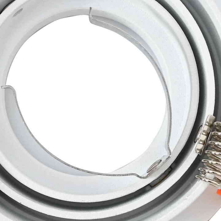 Spotlight 24 pcs Hvid 9 x 9 x 2 cm Aluminium