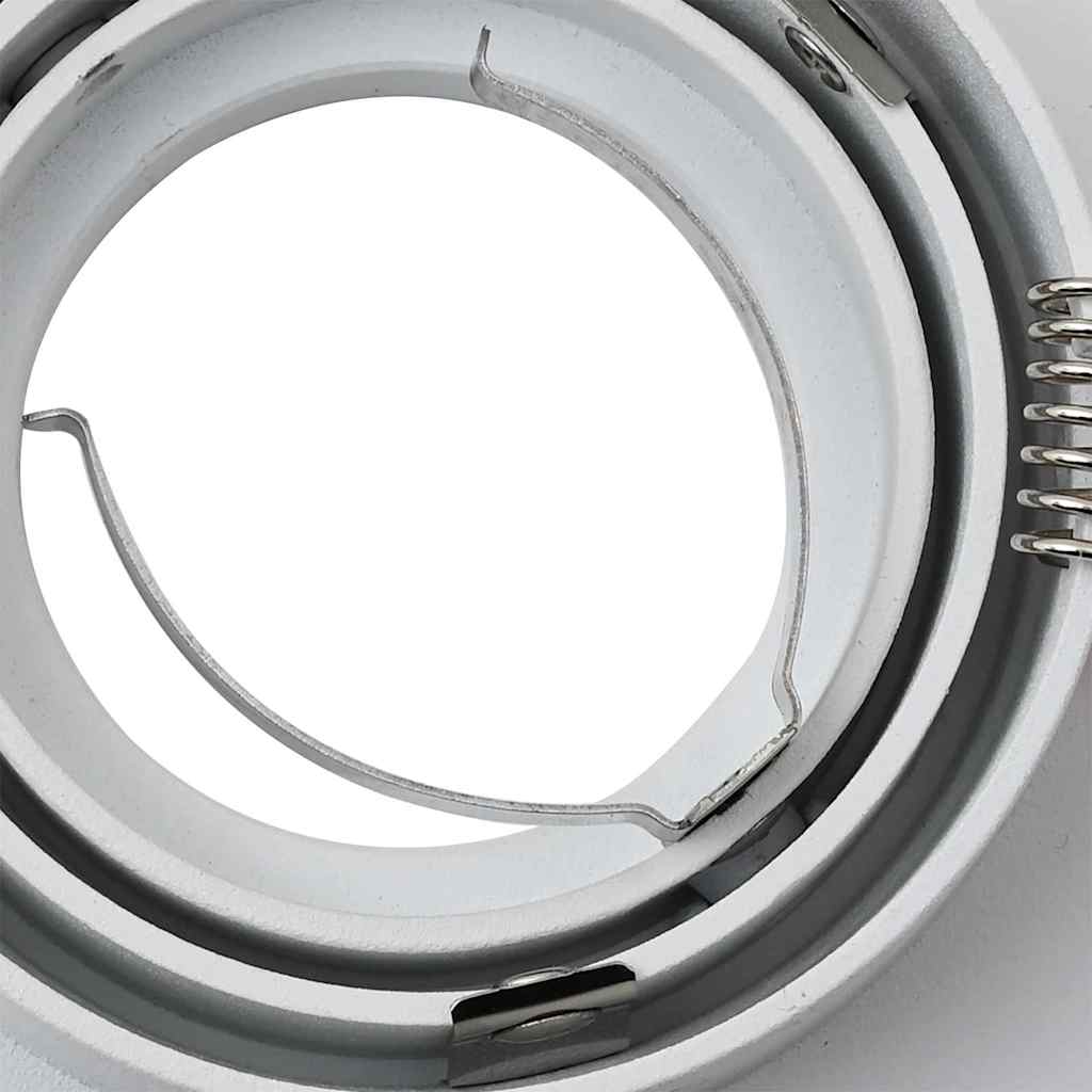 Spotlight 12 pcs Hvid 9 x 9 x 2 cm Aluminium