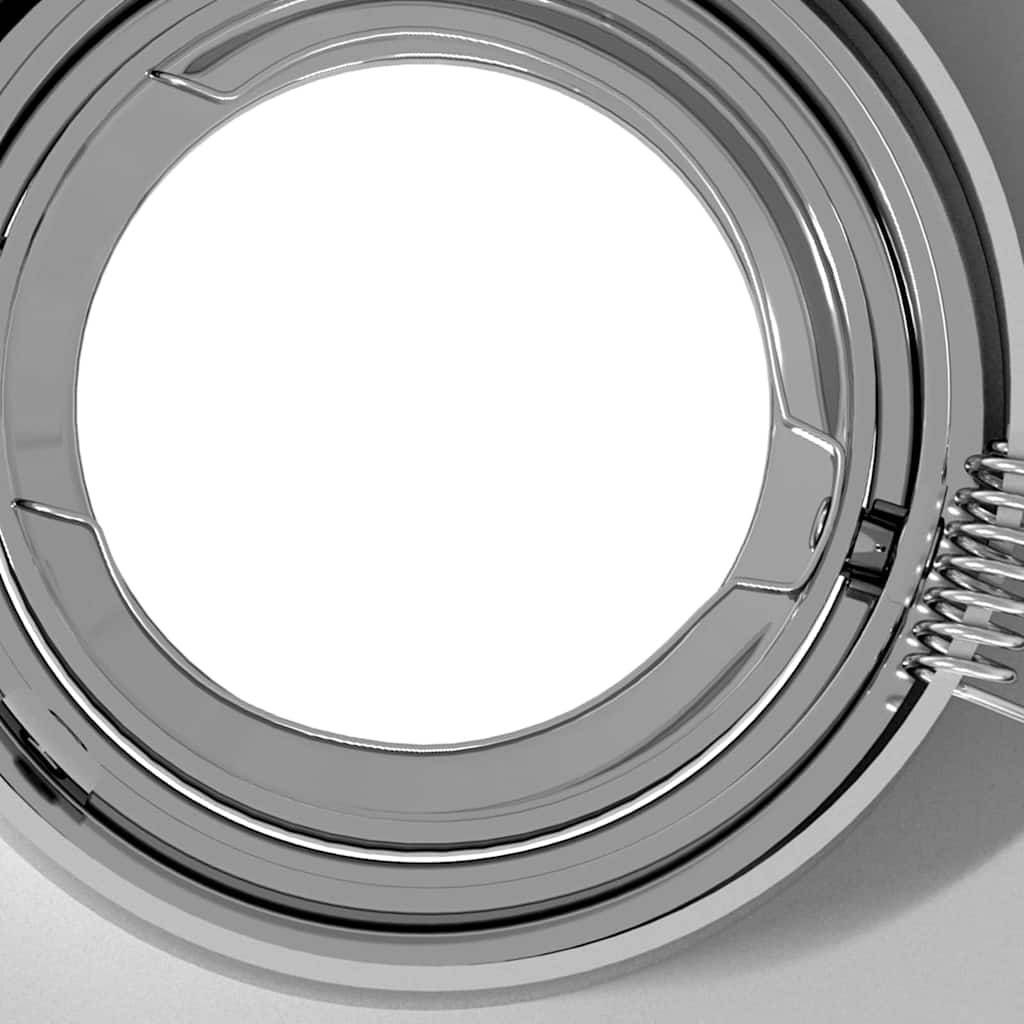 Spotlight 24 pcs Sølv 9 x 9 x 2 cm Aluminium