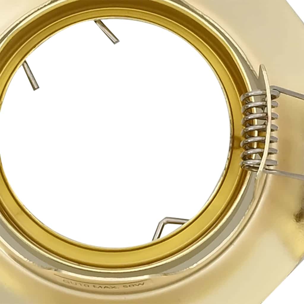 Spotlight 24 pcs Guld 9 x 9 x 2.5 cm Metal