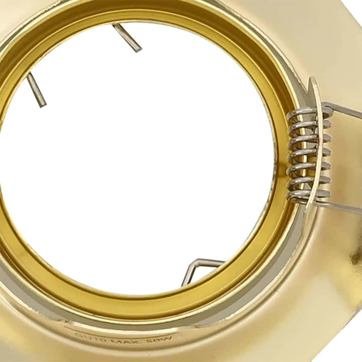 Spotlight 24 pcs Guld 9 x 9 x 2.5 cm Metal