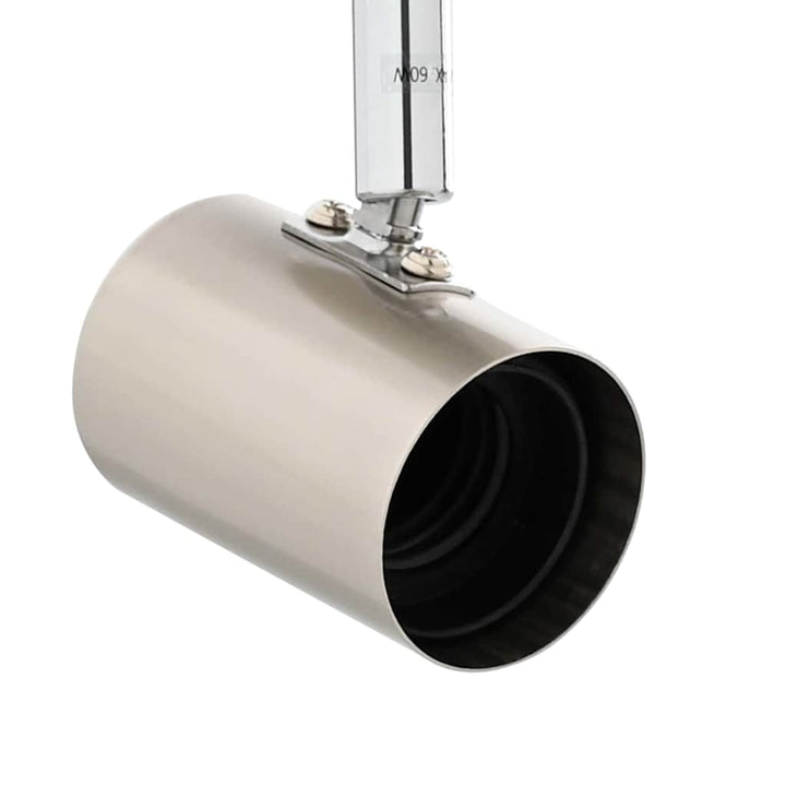 Loftsspot med spotlights Nikkel 73 x 6 x 16 cm Metal