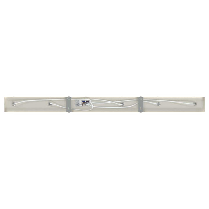 Loftsspot med spotlights Nikkel 73 x 6 x 16 cm Metal