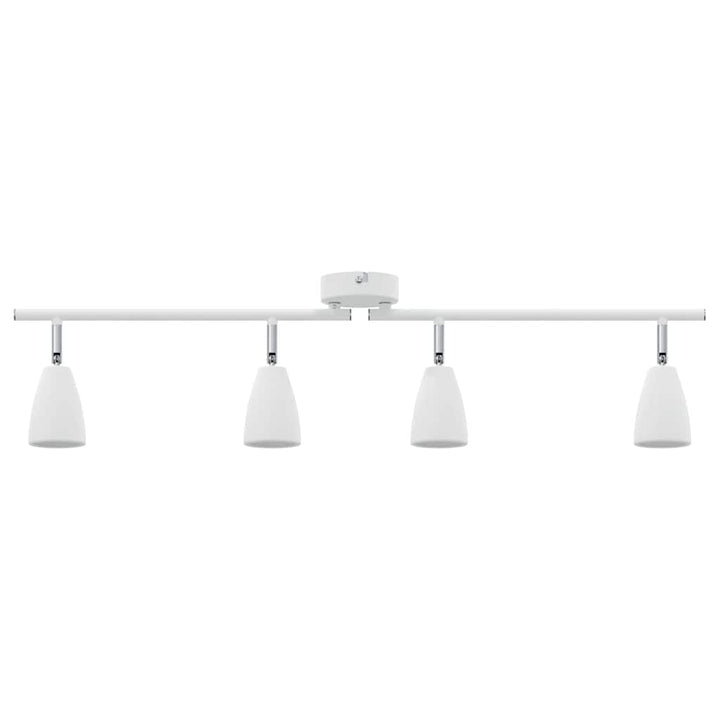 Loftsspot med spotlights Hvid 70 x 12,5 x 10,5 cm Metal