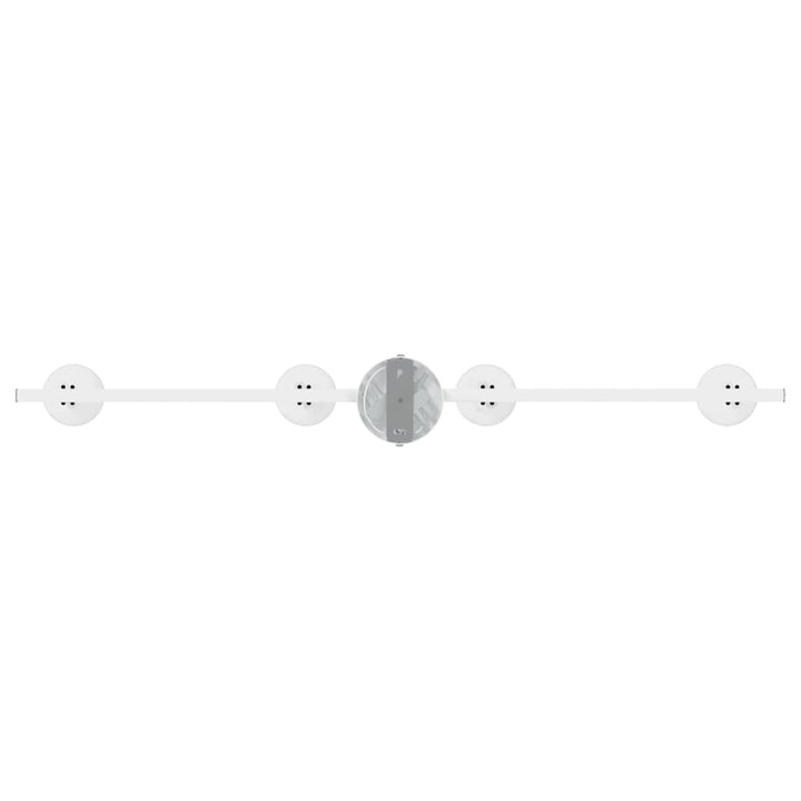 Loftsspot med spotlights Hvid 70 x 12,5 x 10,5 cm Metal