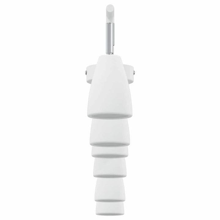 Loftsspot med spotlights Hvid 176,5 x 12,5 x 13,5 cm Metal
