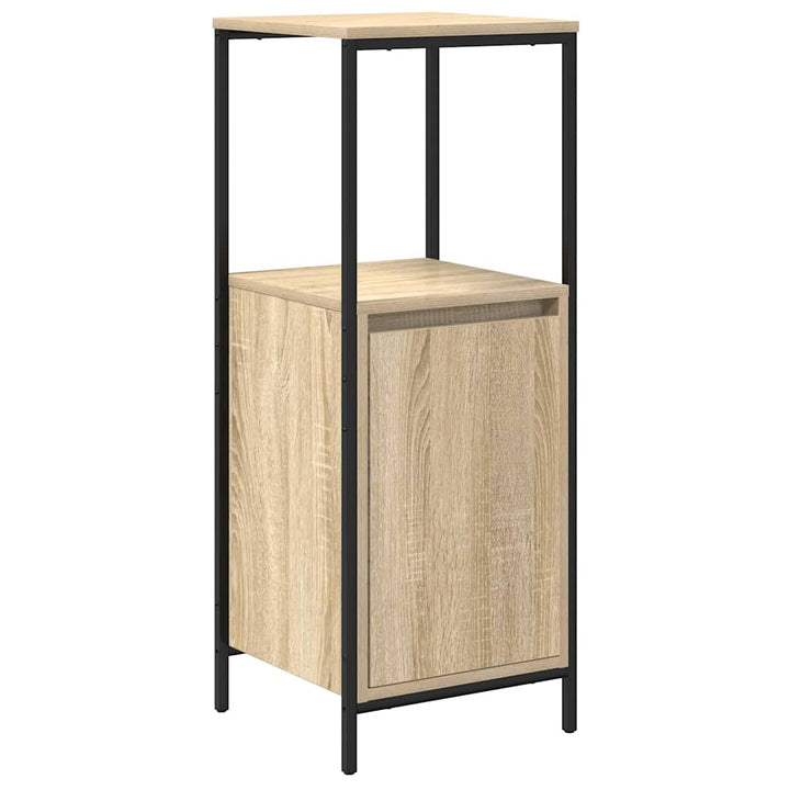 Badeværelsesmøbel sæt 3 stk. Sonoma eg 90 x 34,5 x 60 cm