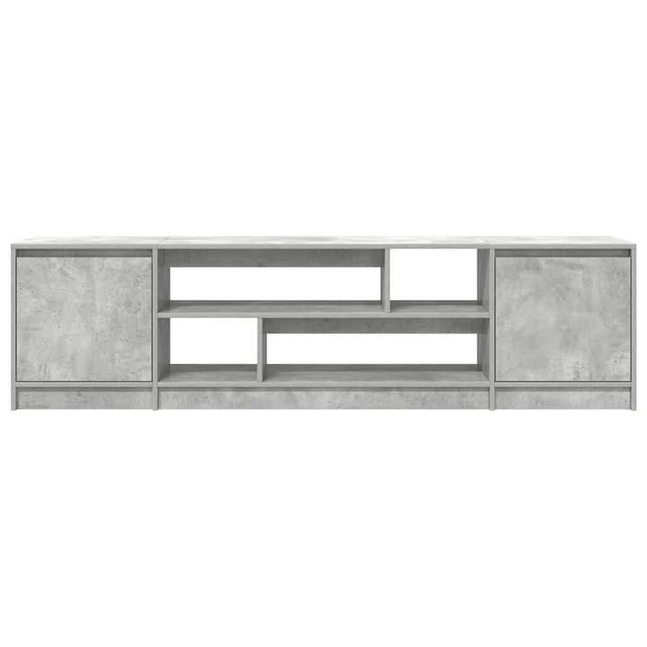 tv-bord 188,5x41x50 cm konstrueret træ betongrå