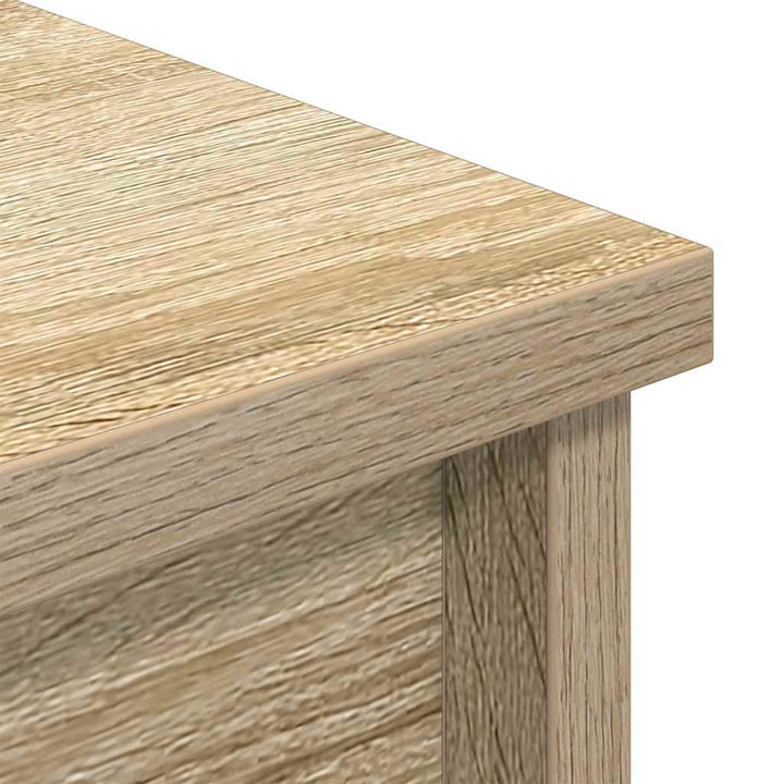 højskab 70x35x180 cm konstrueret træ sonoma-eg