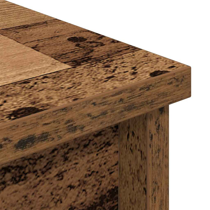 højskab 70x35x180 cm konstrueret træ gammelt træ-look