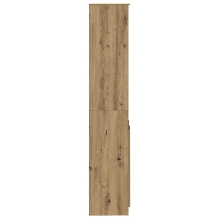 højskab 70x35x180 cm konstrueret træ kunsteg