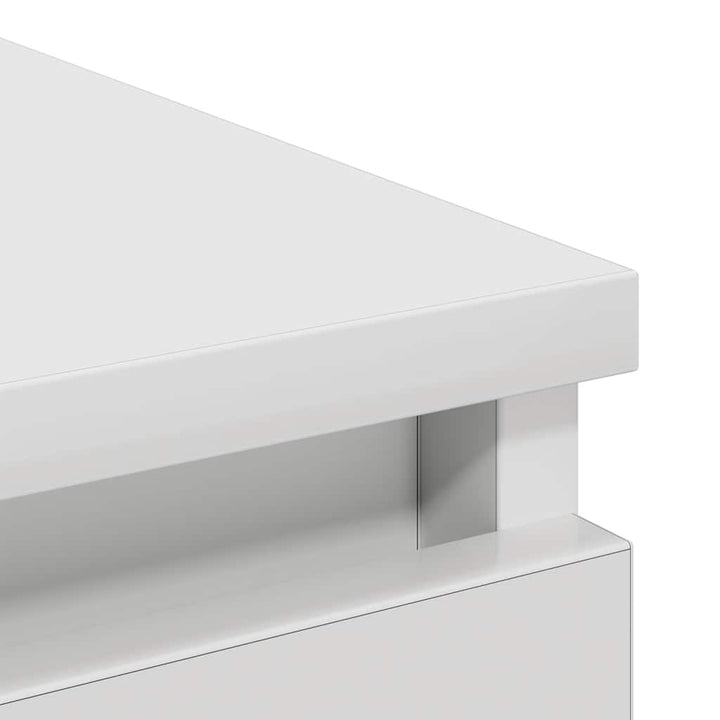 skab 80x35x99 cm konstrueret træ hvid