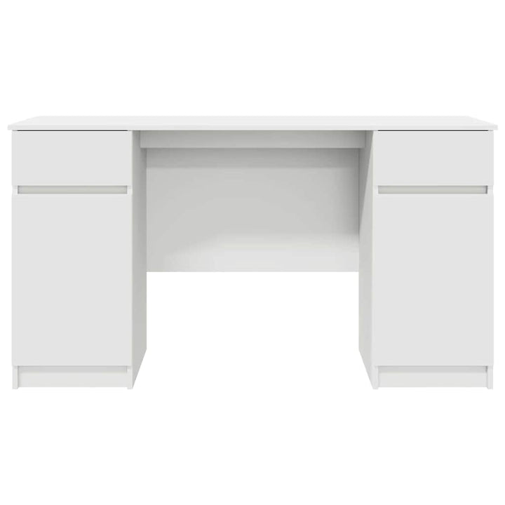 Bord Hvid Konstrueret træ 140 x 49 x 76 cm