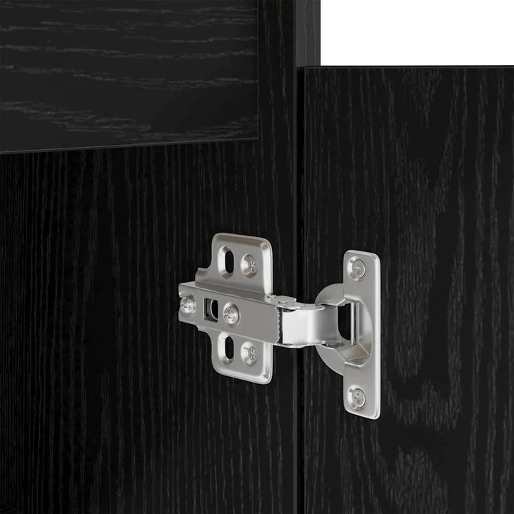 Bord Sort eg Konstrueret træ 140 x 49 x 76 cm