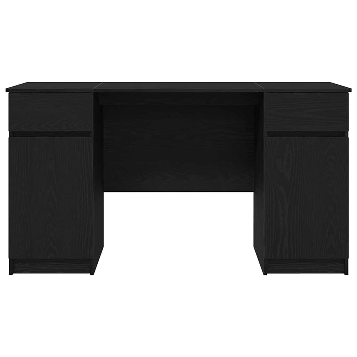 Bord Sort eg Konstrueret træ 140 x 49 x 76 cm