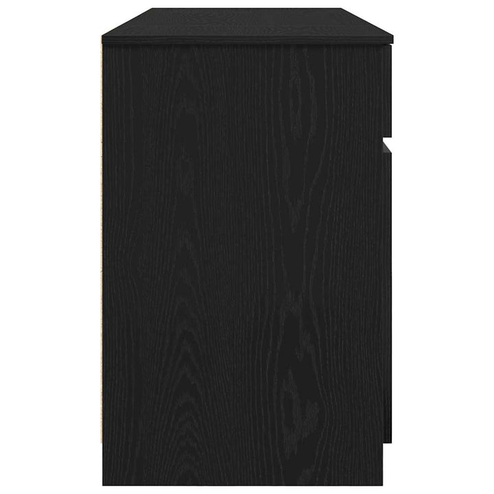 Bord Sort eg Konstrueret træ 140 x 49 x 76 cm