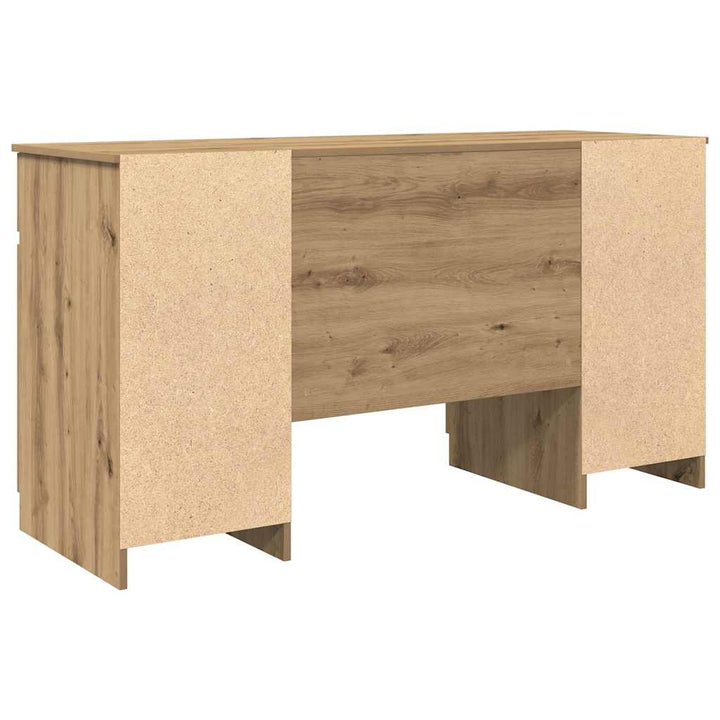 Bord med skuffe artisan eg 140 x 49 x 76 cm Konstrueret træ