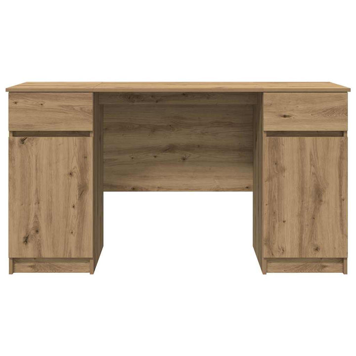 Bord med skuffe artisan eg 140 x 49 x 76 cm Konstrueret træ