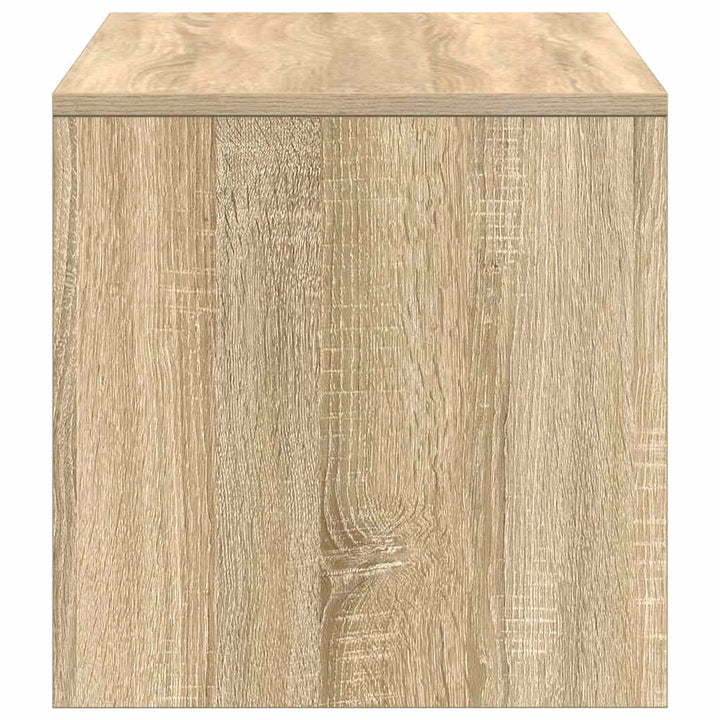 tv-bord 100x40x40 cm konstrueret træ sonoma-eg