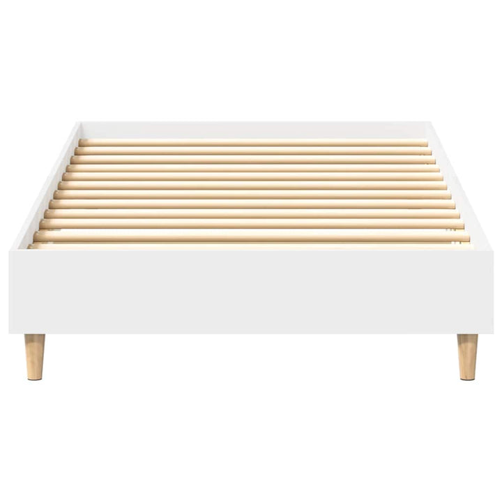 sengeramme uden madras 90x200 cm konstrueret træ hvid