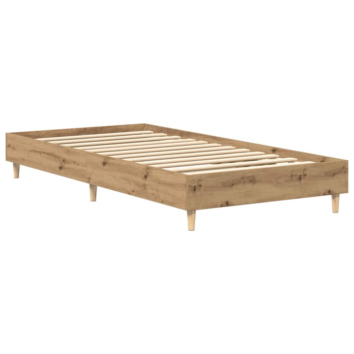 sengestel uden madras 90x200 cm konstrueret træ kunsteg