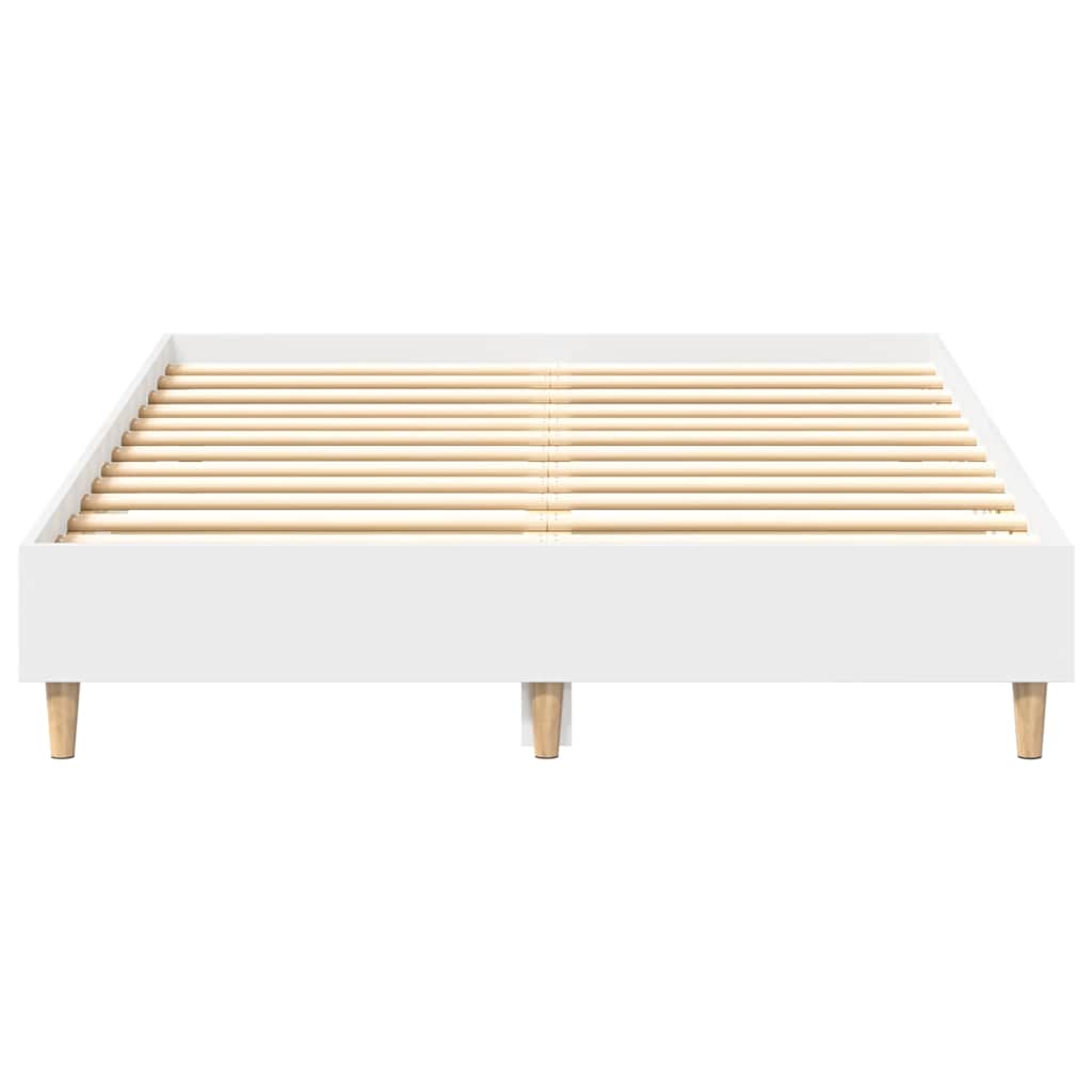 sengestel uden madras 135x190 cm konstrueret træ hvid