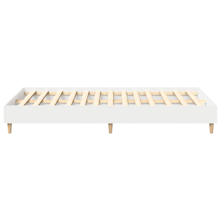 sengestel uden madras 135x190 cm konstrueret træ hvid