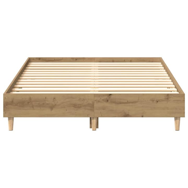 sengestel uden madras 135x190 cm konstrueret træ kunsteg