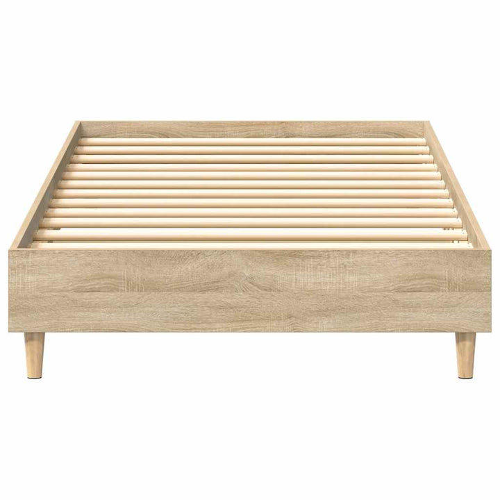 sengestel uden madras 90x190 cm konstrueret træ sonoma-eg