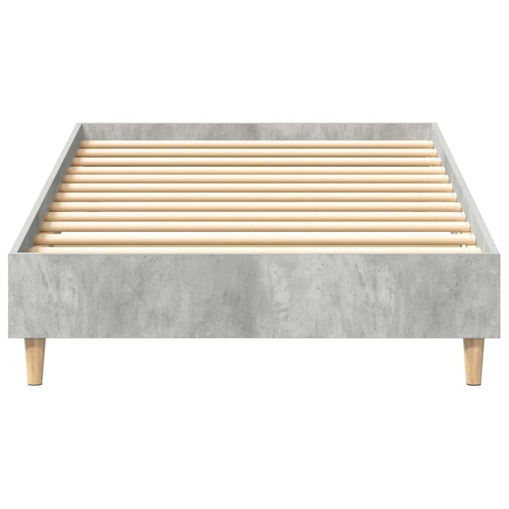 sengestel uden madras 90x190 cm konstrueret træ betongrå