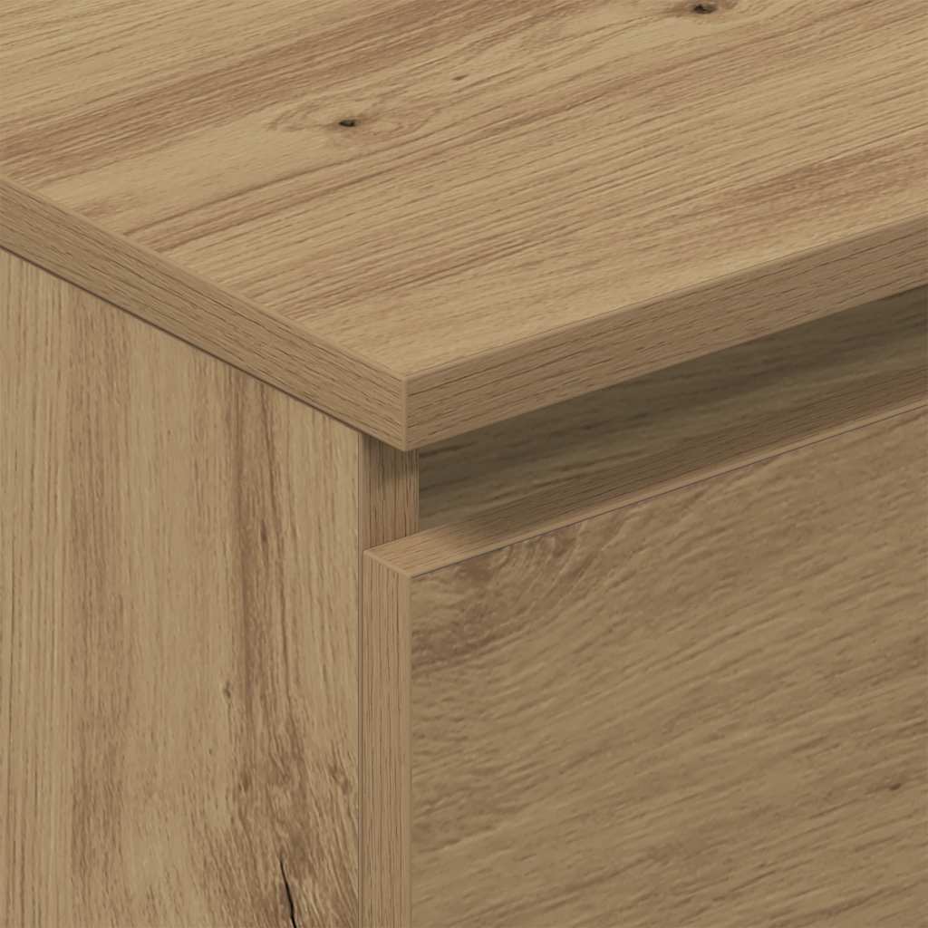 skænk 60x35x98,5 cm konstrueret træ kunsteg