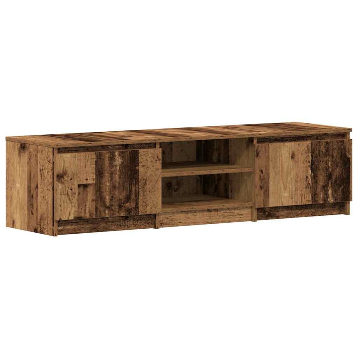 TV-skab gammelt træ 140x40x36 cm konstrueret træ