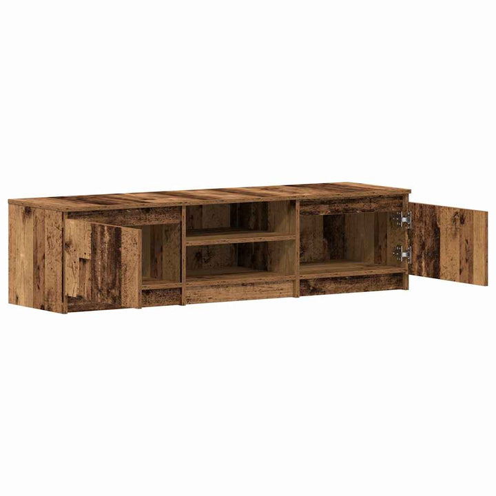 TV-skab gammelt træ 140x40x36 cm konstrueret træ