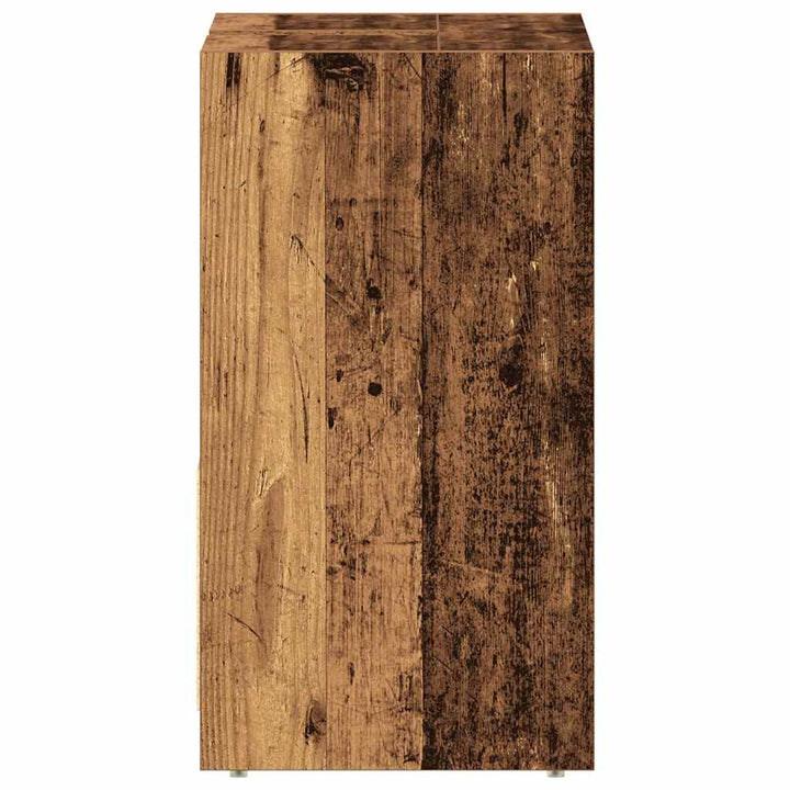 underskab til håndvask 60x30x60 cm konstrueret træ gammelt træ