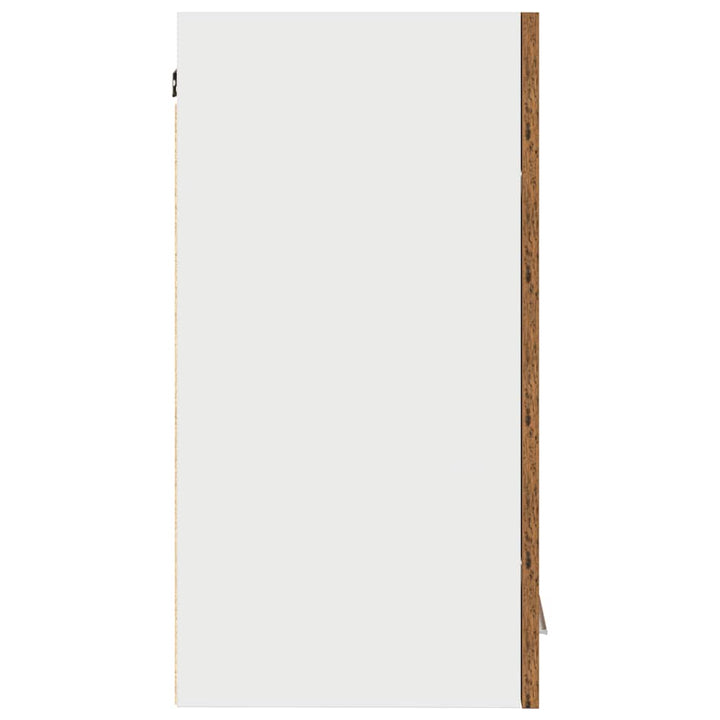 køkkenvægskab "Lyon" gammelt træ 60x31x60 cm konstrueret træ