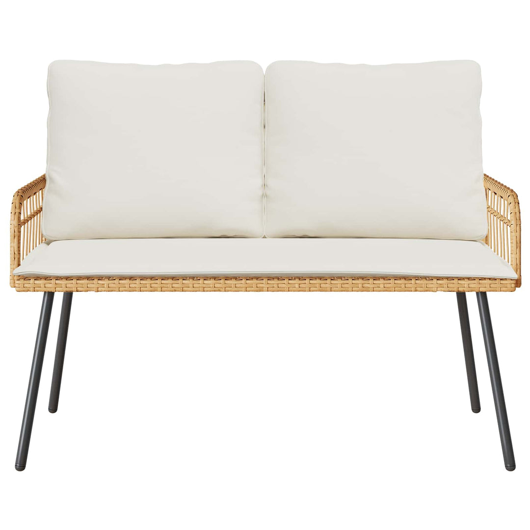 Have Spisebordssæt 2 stk. Naturfarvet polyrattan