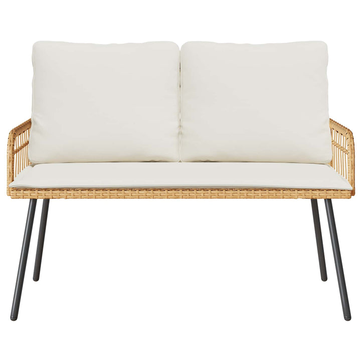 Have Spisebordssæt 2 stk. Naturfarvet polyrattan