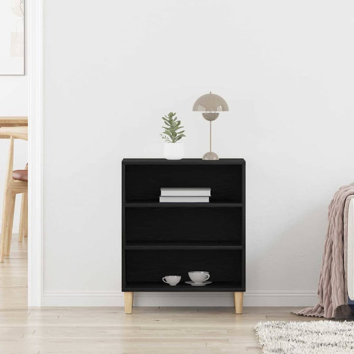 Sideboard Sort eg 57 x 35 x 70 cm Konstrueret træ