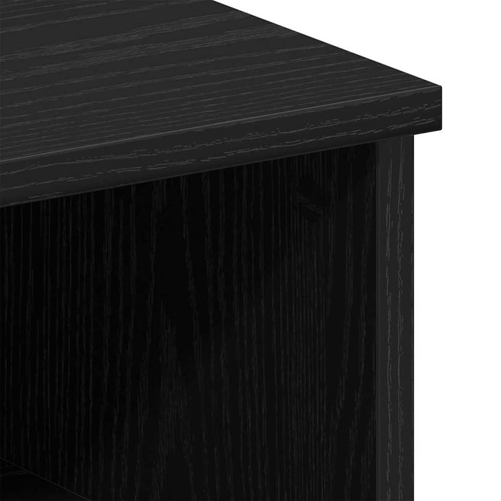 Natbord Sort eg 50 x 32 x 60cm Konstrueret træ