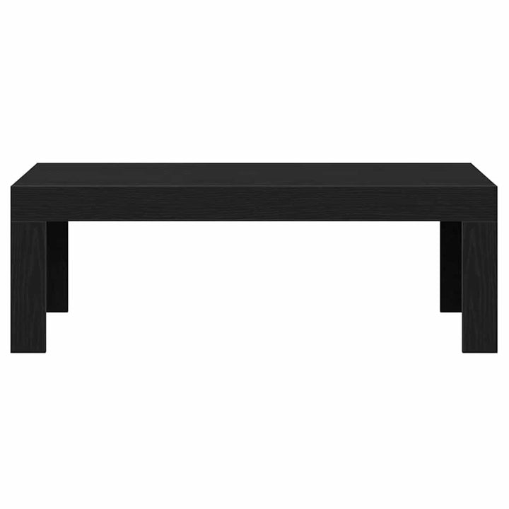 Sofabord Sort eg 102 x 50 x 35 cm Konstrueret træ