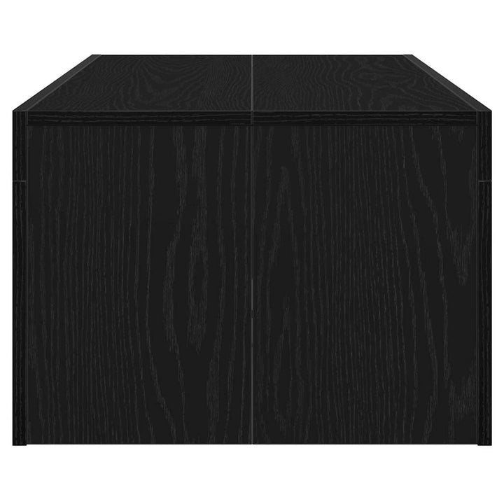 Sofabord Sort eg 102 x 50 x 35 cm Konstrueret træ