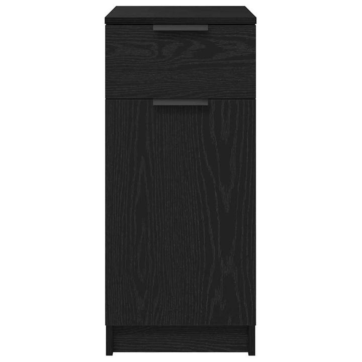 Kontorskab Sort eg 33 x 50 x 75 cm Konstrueret træ