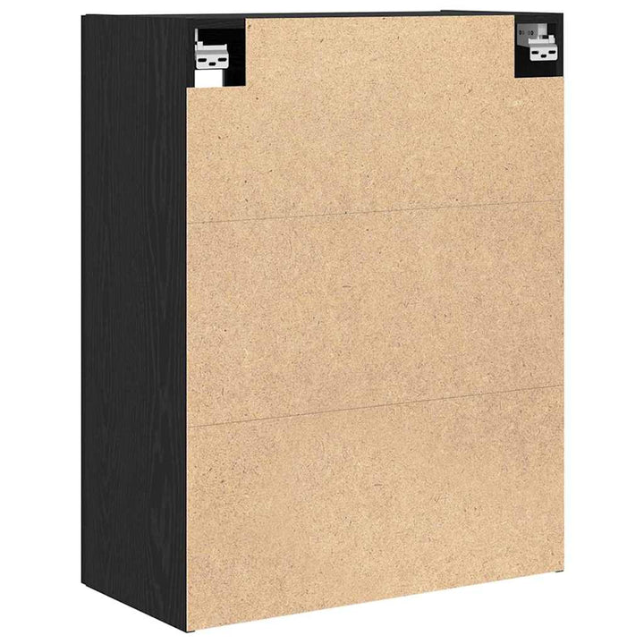 Vægskab Sort eg 69,5 x 34 x 90 cm Konstrueret træ